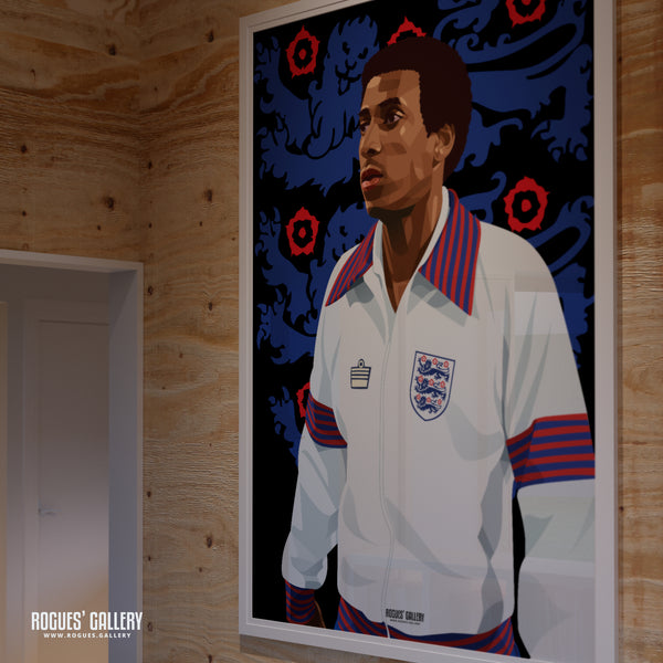 Viv Anderson - England, Nottingham Forest, Arsenal & Manchester United - A0, A1, A2 or A3 Prints
