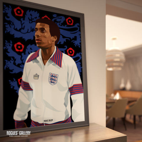 Viv Anderson - England, Nottingham Forest, Arsenal & Manchester United - A0, A1, A2 or A3 Prints