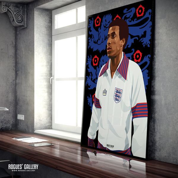 Viv Anderson - England, Nottingham Forest, Arsenal & Manchester United - A0, A1, A2 or A3 Prints