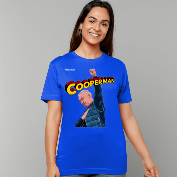 Cooperman T-Shirt - Cooper Salute Version