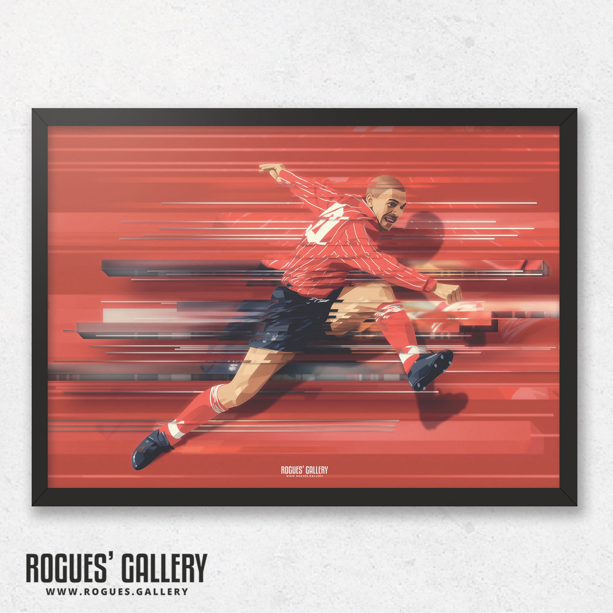 That Goal - Stan Collymore - Nottingham Forest - A0, A1, A2 or A3 Prints