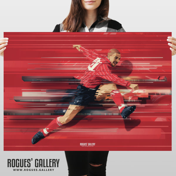 That Goal - Stan Collymore - Nottingham Forest - A0, A1, A2 or A3 Prints