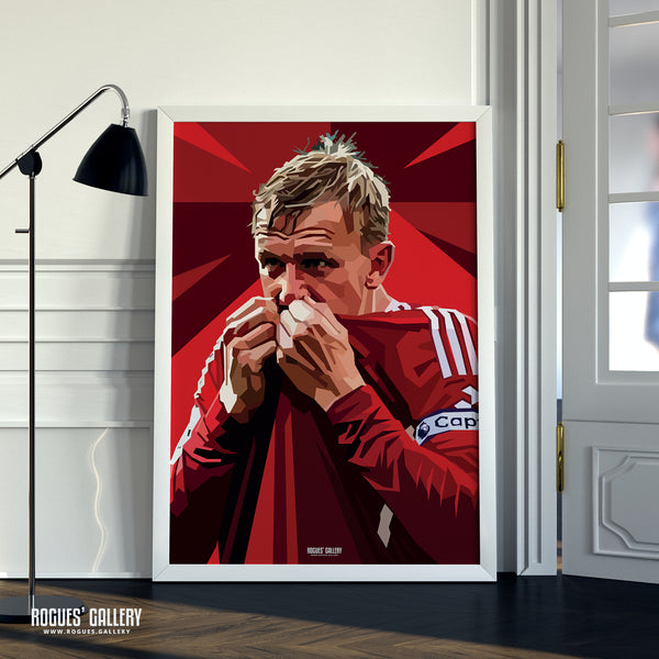 Joe Worrall: The Captain - Nottingham Forest - A0, A1, A2 or A3 Prints