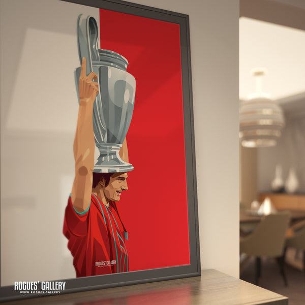 Trevor Francis - Nottingham Forest - A0, A1 or A3 Print