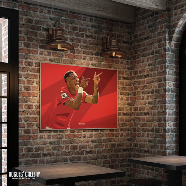 Danilo: Pistols At Dawn - Nottingham Forest - Signed A3 Prints