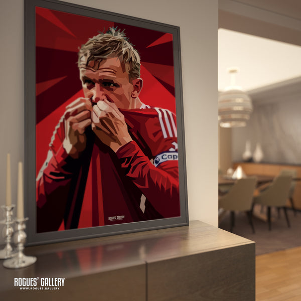 Joe Worrall: The Captain - Nottingham Forest - Signed A3 Prints