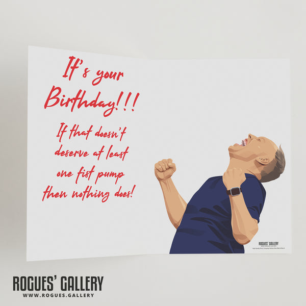 What's That I Hear? - Steve Cooper Birthday Card  - Nottingham Forest