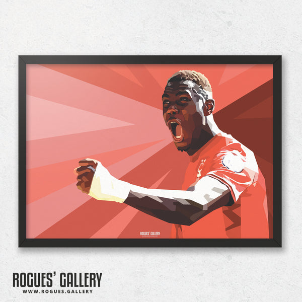 Moussa Niakhate - War Cry - Nottingham Forest - A0, A1, A2 or A3 Prints