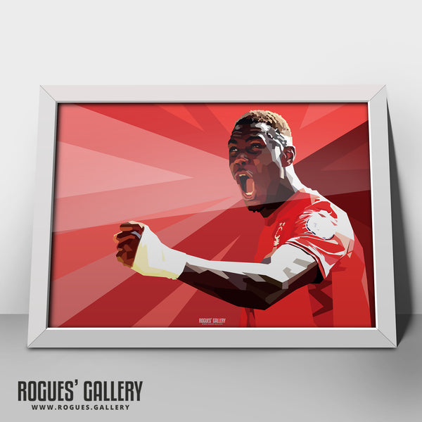Moussa Niakhate - War Cry - Nottingham Forest - A0, A1, A2 or A3 Prints