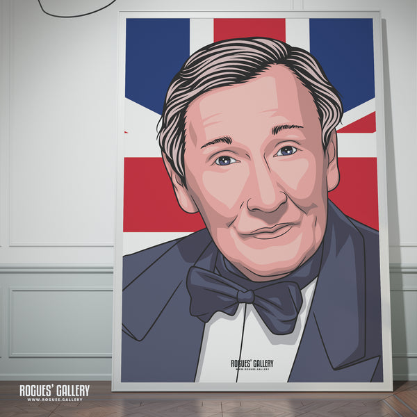 Leslie Phillips - A3, A2, A1 & A0 Icon Print