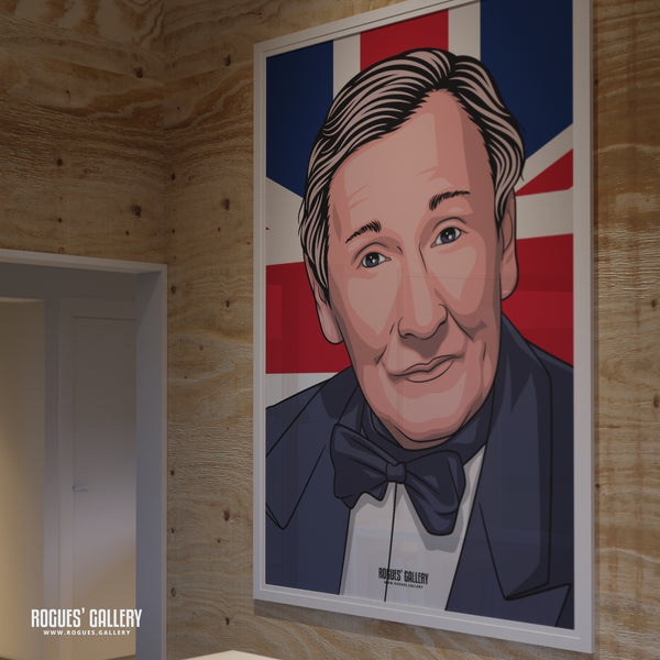 Leslie Phillips - A3, A2, A1 & A0 Icon Print