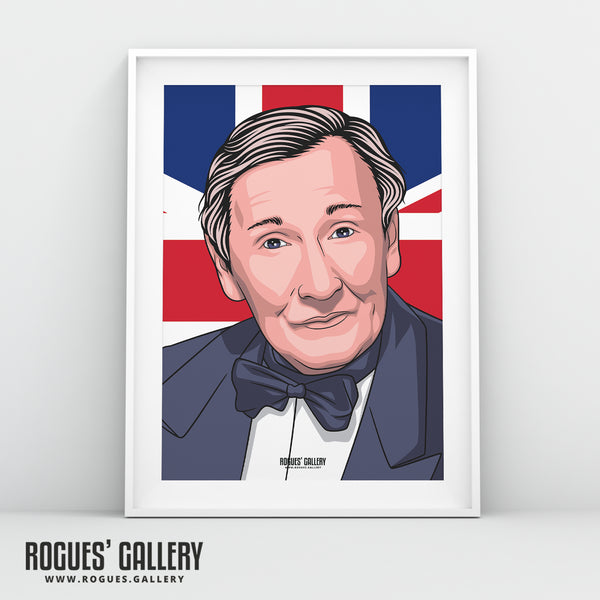 Leslie Phillips - A3, A2, A1 & A0 Icon Print