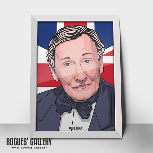 Leslie Phillips - A3, A2, A1 & A0 Icon Print