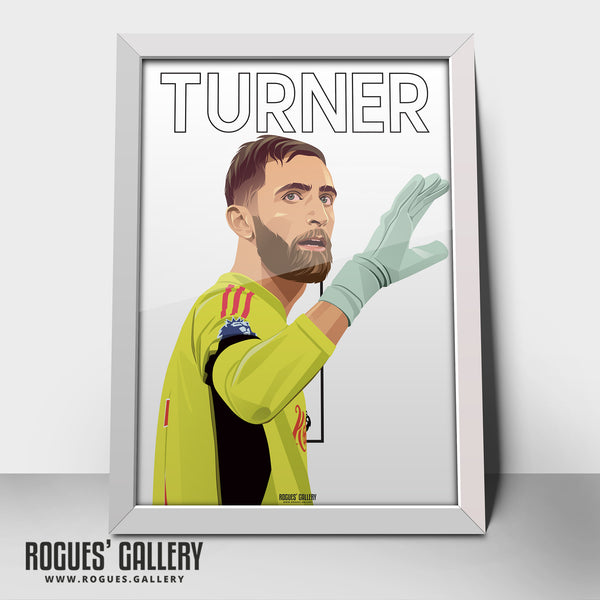 Matt Turner - Nottingham Forest - A0, A1, A2 or A3 Name & Number Prints