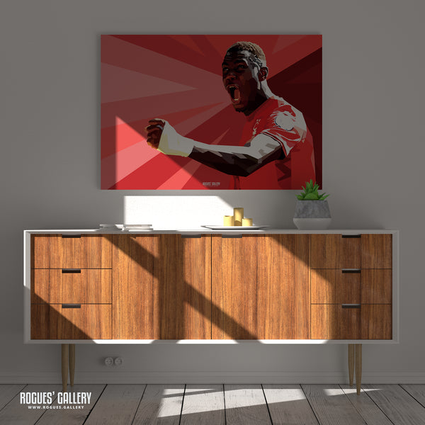 Moussa Niakhate - War Cry - Nottingham Forest - Signed A3 Print