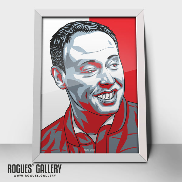 Steve Cooper - Nottingham Forest - Signed A3 #GetBehindTheLads Prints