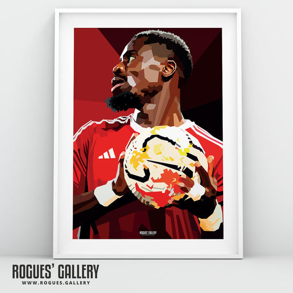 Serge Aurier - Nottingham Forest - A0, A1, A2 or A3 Prints
