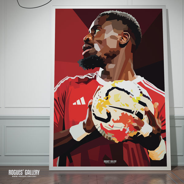 Serge Aurier - Nottingham Forest - A0, A1, A2 or A3 Prints
