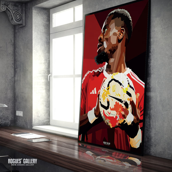 Serge Aurier - Nottingham Forest - A0, A1, A2 or A3 Prints