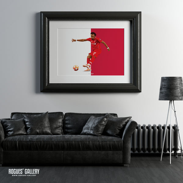 Divock Origi Scores - Liverpool Champions League Winners - A0, A1, A2 & A3 Prints