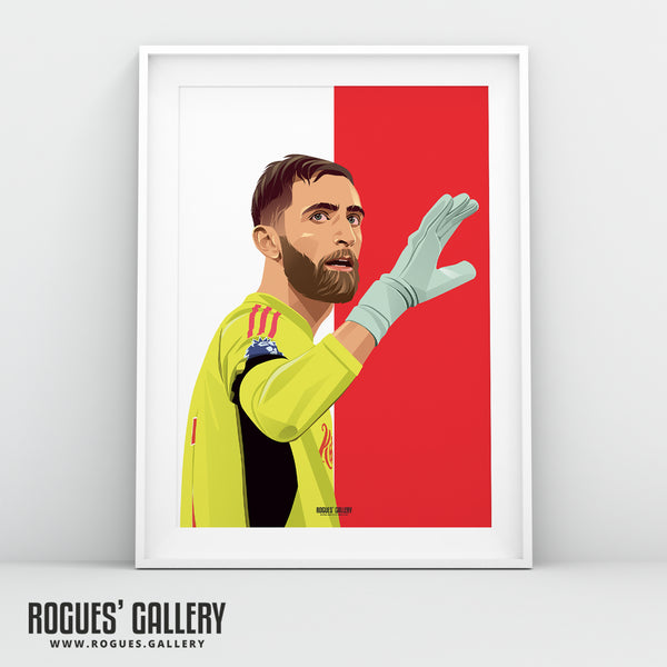 Matt Turner - Nottingham Forest - A0, A1, A2 or A3 Red & White Prints