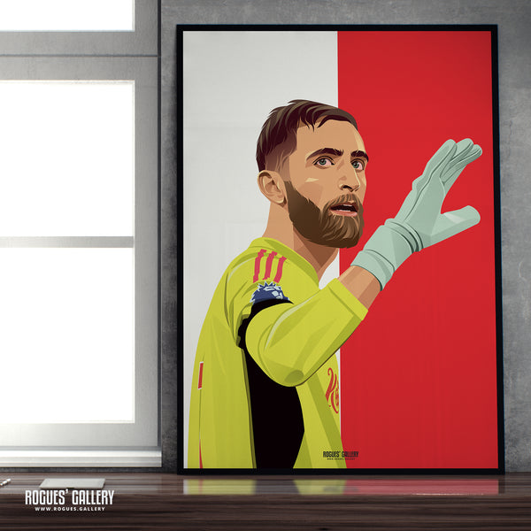 Matt Turner - Nottingham Forest - A0, A1, A2 or A3 Red & White Prints