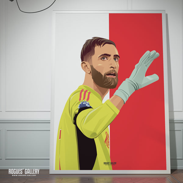 Matt Turner - Nottingham Forest - A0, A1, A2 or A3 Red & White Prints