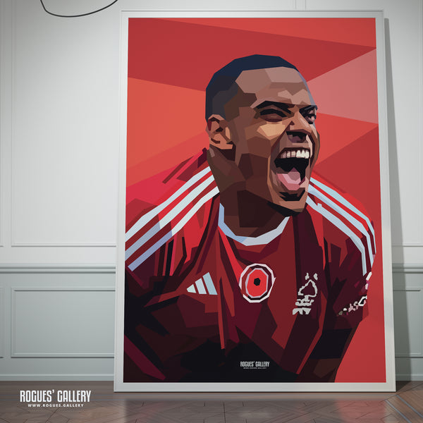 Murillo - Nottingham Forest - Signed A3 Prints