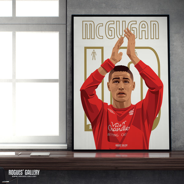 Lewis McGugan - Nottingham Forest - A0, A1, A2 or A3 Classics Series Prints