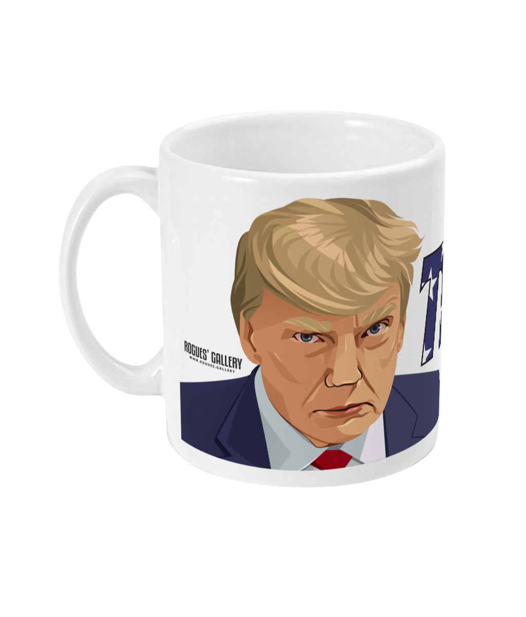 Don The Con - Iconic Donald Trump Mug Shot Mug