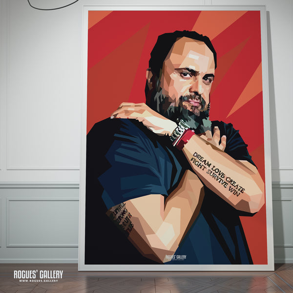Mr. Marinakis - The Look - A3, A2, A1 or A0 Prints