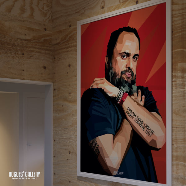 Mr. Marinakis - The Look - A3, A2, A1 or A0 Prints