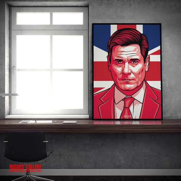 Incredible To The House - PM Sir Keir Starmer - Politics Series A3, A2, A1 or A0 Union Jack Icon Print