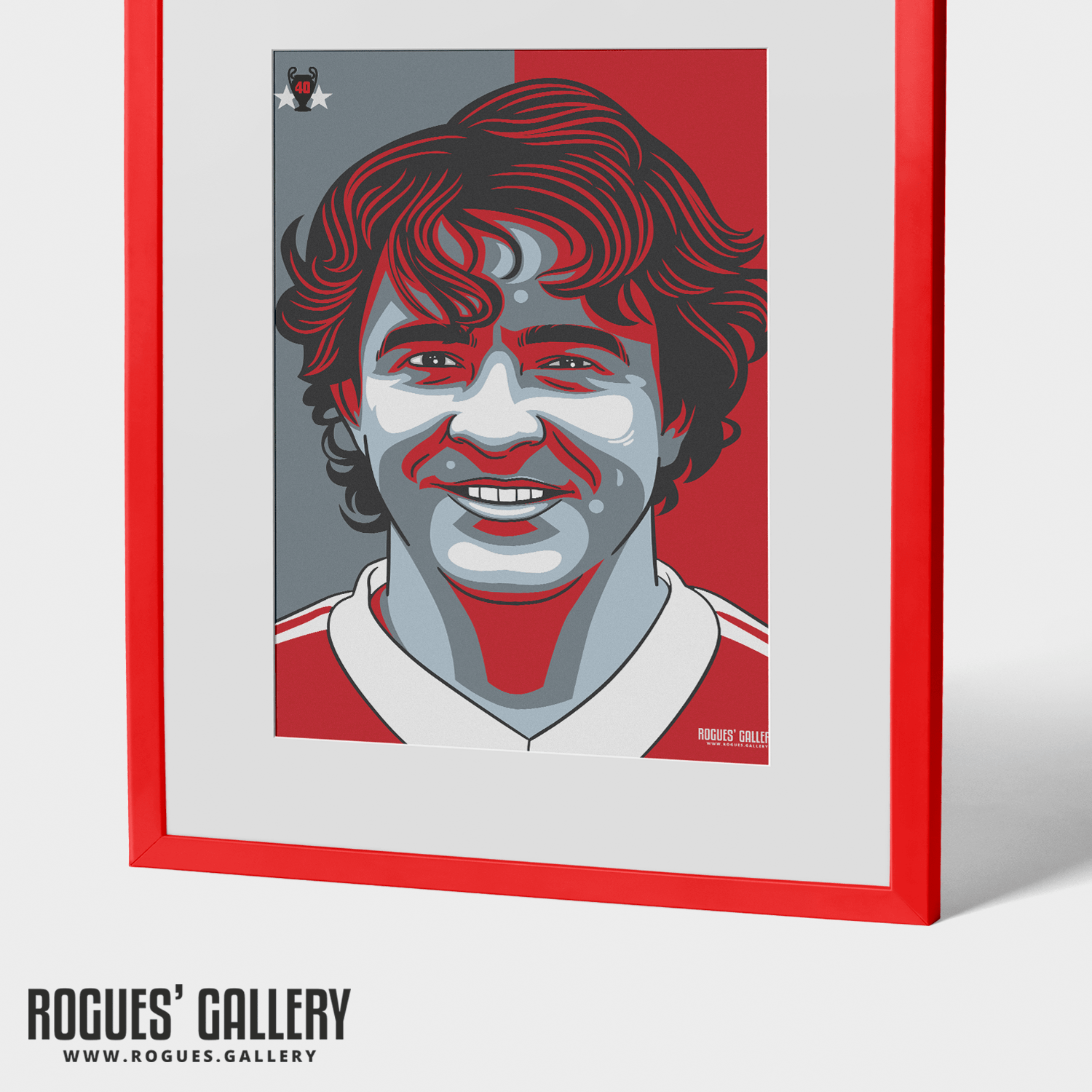 John Robertson portrait Robbo Nottingham Forest