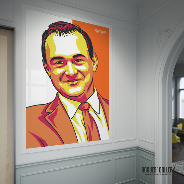 Sir Ed Davey Liberal Democrat Party Leader portrait signed rare poster