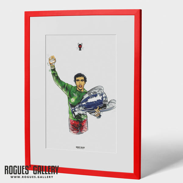 Peter Shilton - 40th Anniversary Print - A3 Print