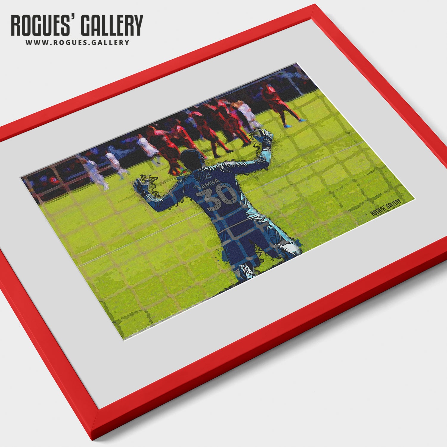 Brice Samba: Prayer - A3 Print