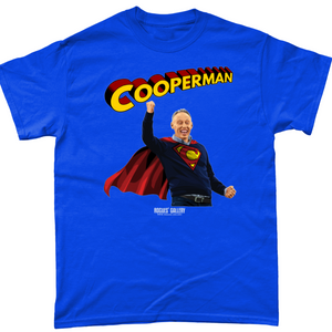 Steve Cooper Super Hero t-shirt Nottingham Forest coach Cooperman