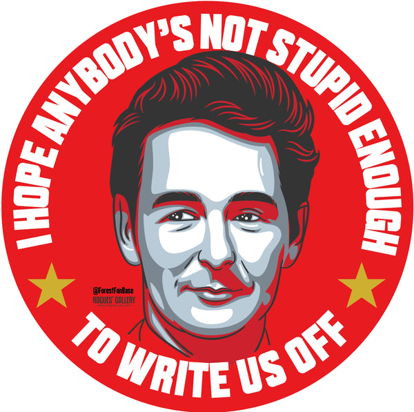 Forest Retro - DELUXE Waterproof #GetBehindTheLads Stickers - Pick'n'mix