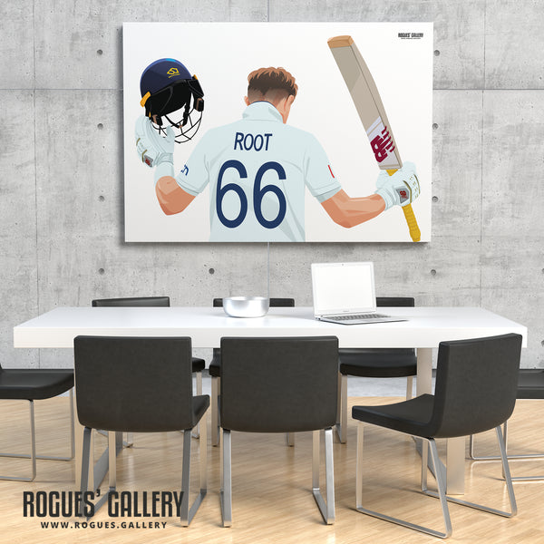 Root 66 - Joe Root - England Cricket Captain & Legend - A0, A1, A2 or A3 Prints