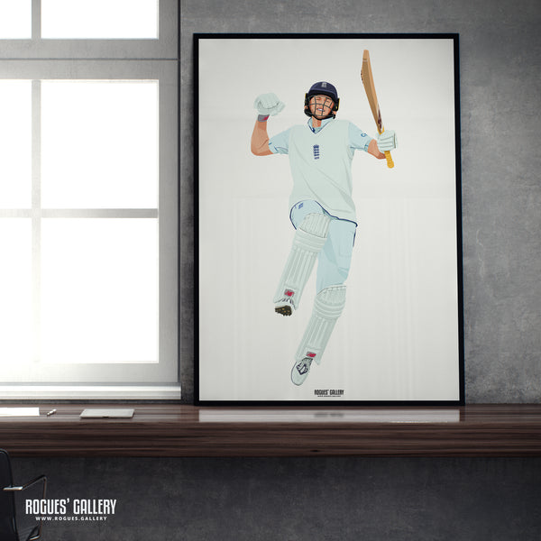 Celebrating Another Ton - Joe Root - England Cricket Captain & Legend - A0, A1, A2 or A3 Prints
