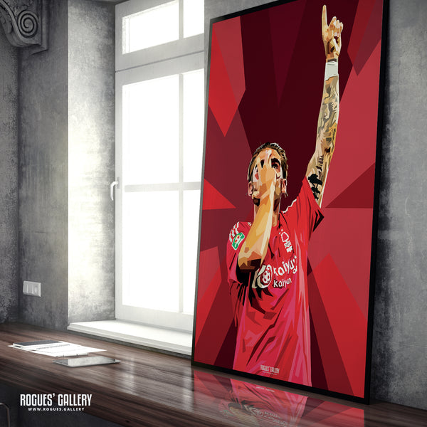Jota Silva - Nottingham Forest - A0, A1, A2 or A3 Prints