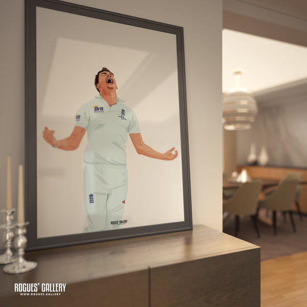 End of an era - Jimmy Anderson - England Seam Bowling Legend - A0, A1, A2 & A3 Prints