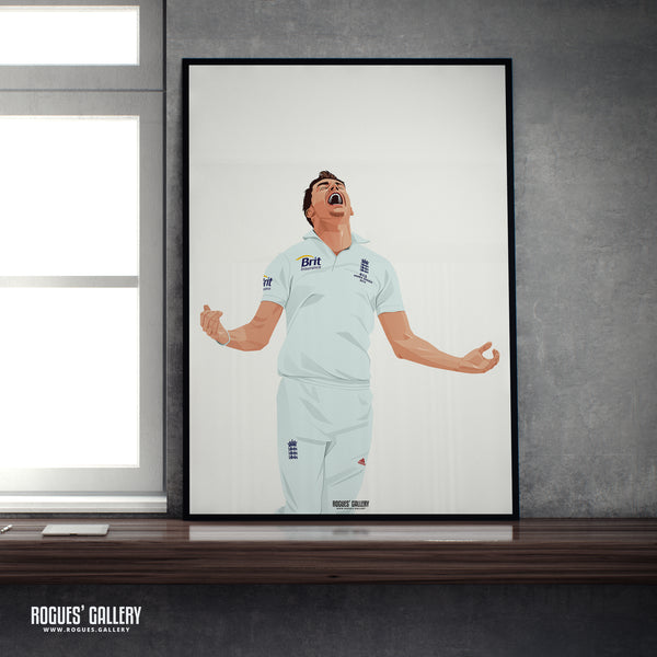 End of an era - Jimmy Anderson - England Seam Bowling Legend - A0, A1, A2 & A3 Prints