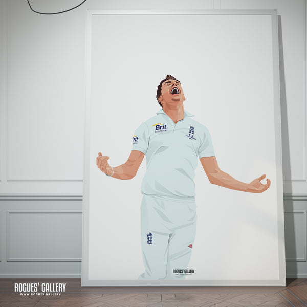 End of an era - Jimmy Anderson - England Seam Bowling Legend - A0, A1, A2 & A3 Prints