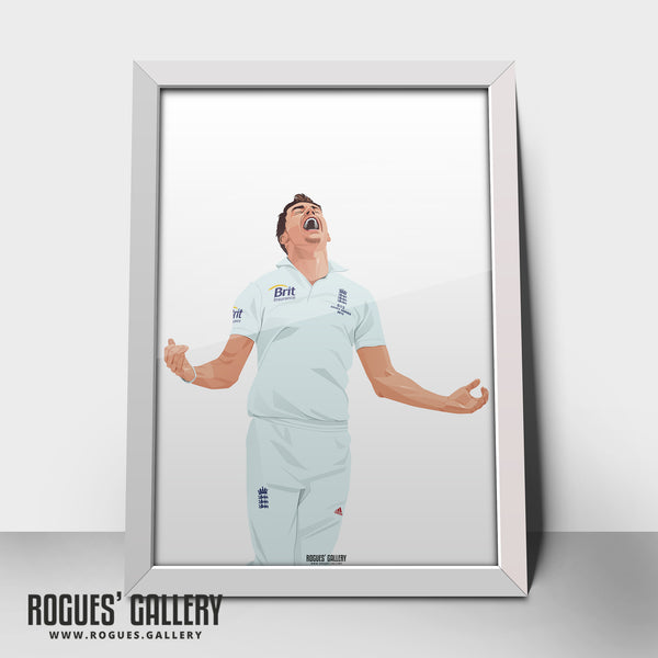 End of an era - Jimmy Anderson - England Seam Bowling Legend - A0, A1, A2 & A3 Prints
