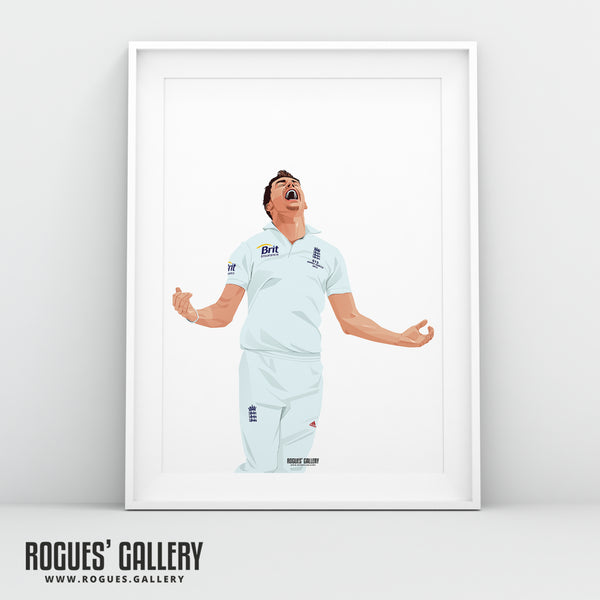 End of an era - Jimmy Anderson - England Seam Bowling Legend - A0, A1, A2 & A3 Prints