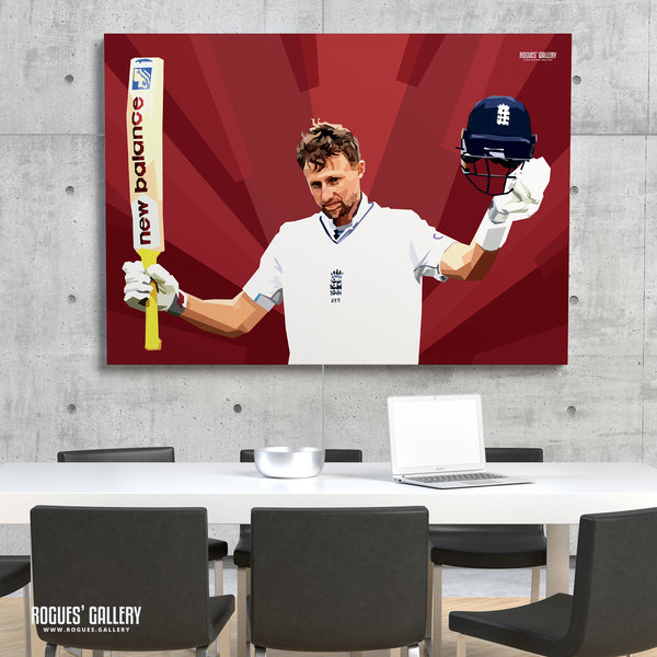 Another Ton - Joe Root - England Cricket Captain & Legend - A0, A1, A2 or A3 Prints