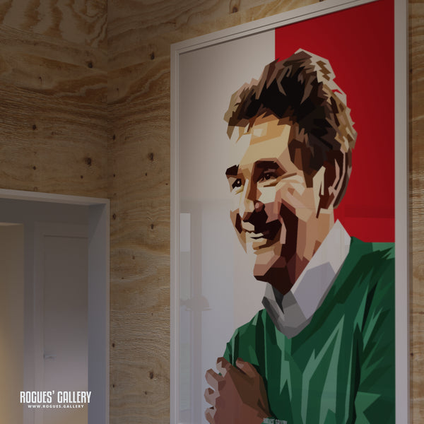 Sir Brian Clough - 50 Years On, still in the Top One - Nottingham Forest - A0, A1, A2 or A3 Prints