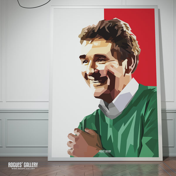 Sir Brian Clough - 50 Years On, still in the Top One - Nottingham Forest - A0, A1, A2 or A3 Prints